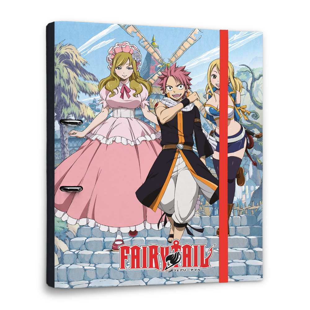 Grupo Erik Fairy Tail - Fairy Tail 2 Classeur à anneaux - Multicolore